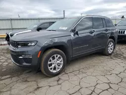 Salvage cars for sale at Dyer, IN auction: 2022 Jeep Grand Cherokee Limited