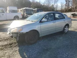 2003 Toyota Corolla CE en venta en Mebane, NC