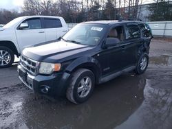 Salvage cars for sale at North Billerica, MA auction: 2008 Ford Escape XLT