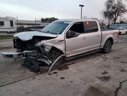 Salvage cars for sale at Sacramento, CA auction: 2017 Ford F150 Supercrew