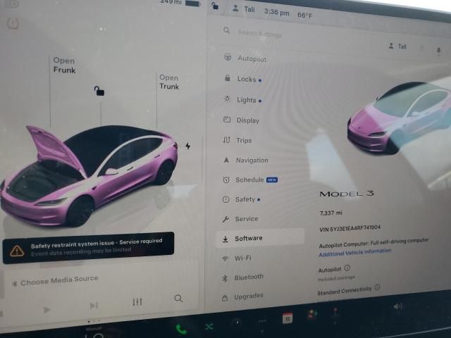 2024 Tesla Model 3