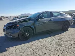 Salvage cars for sale at Las Vegas, NV auction: 2017 Chevrolet Malibu LT