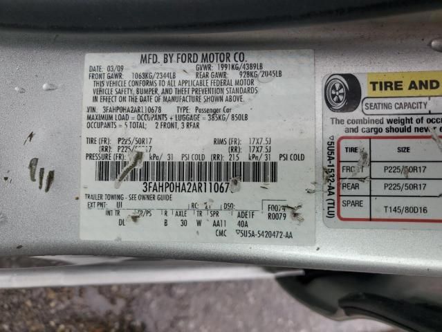 2010 Ford Fusion SE