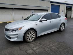 Salvage cars for sale at Pasco, WA auction: 2016 KIA Optima LX