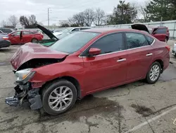 Salvage cars for sale at Moraine, OH auction: 2019 Nissan Sentra S