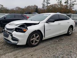 Salvage cars for sale at Augusta, GA auction: 2016 Chevrolet Malibu LS