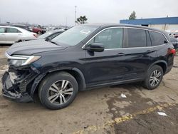 2016 Honda Pilot EXL en venta en Woodhaven, MI