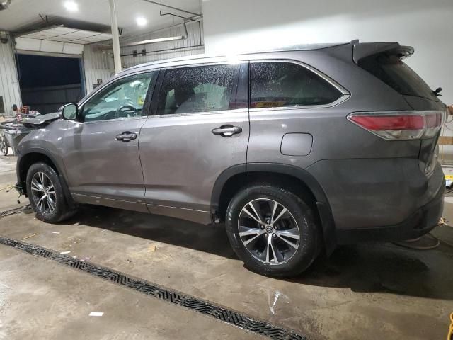 2016 Toyota Highlander XLE