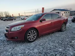 Chevrolet Vehiculos salvage en venta: 2013 Chevrolet Malibu 2LT