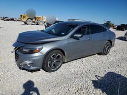 Salvage cars for sale at Taylor, TX auction: 2023 Chevrolet Malibu LT