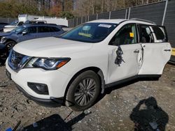 Salvage cars for sale at Waldorf, MD auction: 2017 Nissan Pathfinder S