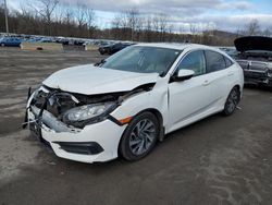 Salvage cars for sale at Marlboro, NY auction: 2017 Honda Civic EX