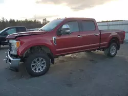 Salvage cars for sale at Windham, ME auction: 2018 Ford F250 Super Duty