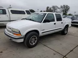 Chevrolet s10 salvage cars for sale: 2001 Chevrolet S Truck S10