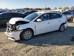 Salvage cars for sale at Sacramento, CA auction: 2017 Nissan Sentra S