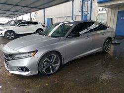 Salvage cars for sale at Sacramento, CA auction: 2022 Honda Accord Sport