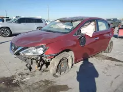 Nissan Sentra s Vehiculos salvage en venta: 2017 Nissan Sentra S