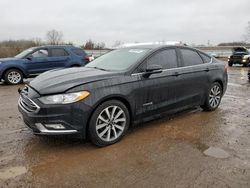 Salvage cars for sale at Columbia Station, OH auction: 2017 Ford Fusion SE Hybrid