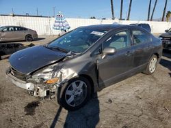 Salvage cars for sale at Van Nuys, CA auction: 2007 Honda Civic LX