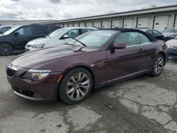 Salvage cars for sale at Louisville, KY auction: 2008 BMW 650 I