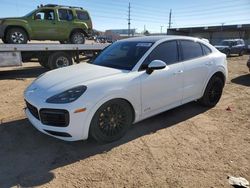 Salvage cars for sale at Colorado Springs, CO auction: 2021 Porsche Cayenne GTS Coupe