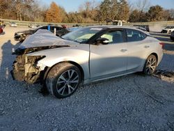 Salvage cars for sale at Madisonville, TN auction: 2018 Nissan Maxima 3.5S