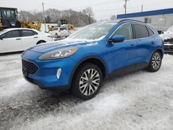 Salvage cars for sale at Ham Lake, MN auction: 2021 Ford Escape Titanium