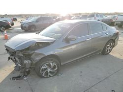 Honda Accord lx salvage cars for sale: 2017 Honda Accord LX