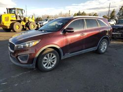 Vehiculos salvage en venta de Copart Denver, CO: 2016 KIA Sorento LX