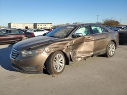 Salvage cars for sale at Wilmer, TX auction: 2015 Ford Taurus Limited