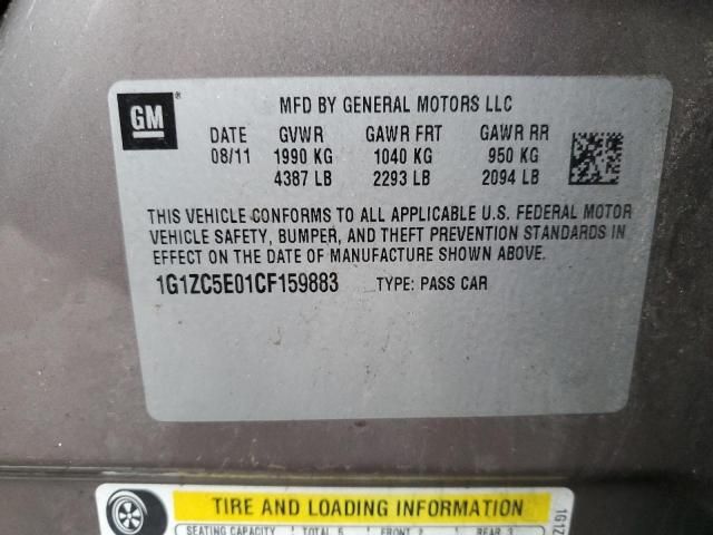 2012 Chevrolet Malibu 1LT