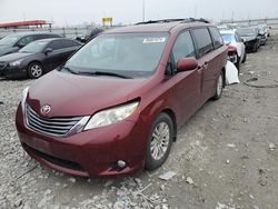 2013 Toyota Sienna XLE en venta en Cahokia Heights, IL