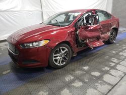 Salvage cars for sale at Dunn, NC auction: 2016 Ford Fusion SE