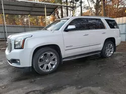 Salvage cars for sale at Austell, GA auction: 2017 GMC Yukon Denali