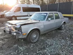 Salvage cars for sale at Waldorf, MD auction: 1984 Chrysler Fifth Avenue