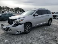 Salvage cars for sale at Loganville, GA auction: 2014 Infiniti QX60