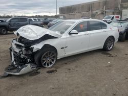 Salvage cars for sale at Fredericksburg, VA auction: 2012 BMW 750 XI