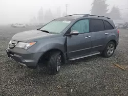 Acura salvage cars for sale: 2007 Acura MDX Sport