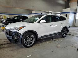 Salvage cars for sale at Sandston, VA auction: 2017 Hyundai Santa FE SE Ultimate