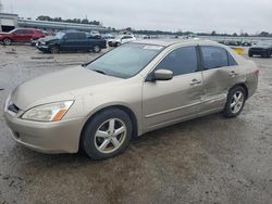 Salvage cars for sale at Harleyville, SC auction: 2003 Honda Accord EX