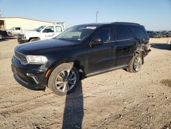 Salvage cars for sale at Temple, TX auction: 2022 Dodge Durango SXT