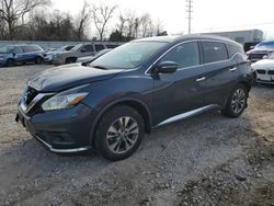 Salvage cars for sale at Bridgeton, MO auction: 2015 Nissan Murano S