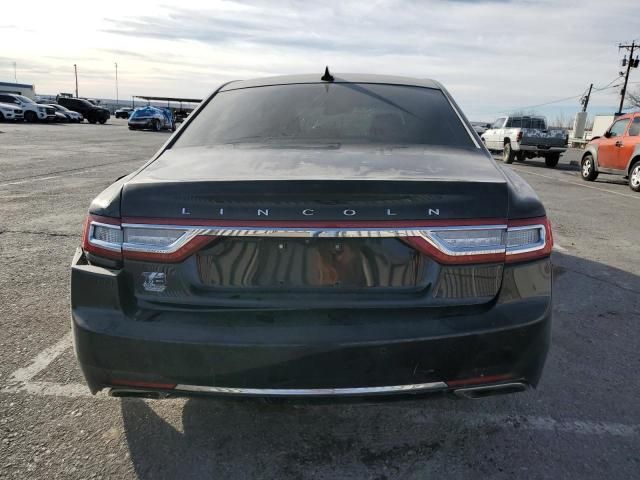 2018 Lincoln Continental Select