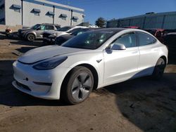 Salvage cars for sale at Albuquerque, NM auction: 2020 Tesla Model 3