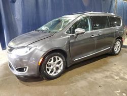 Salvage cars for sale at Woodhaven, MI auction: 2019 Chrysler Pacifica Limited