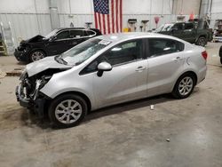 Salvage cars for sale at Mcfarland, WI auction: 2016 KIA Rio LX