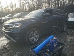 Salvage cars for sale at Waldorf, MD auction: 2020 Volkswagen Atlas Cross Sport SEL