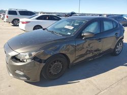 Salvage cars for sale at Wilmer, TX auction: 2014 Mazda 3 Sport