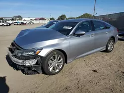 Salvage cars for sale at San Diego, CA auction: 2019 Honda Accord LX