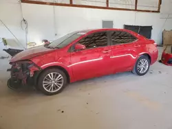 Salvage cars for sale at Lexington, KY auction: 2014 Toyota Corolla L